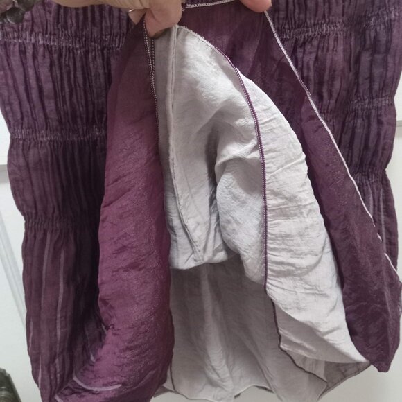 Max Studio Purple and Gray Dress - Picture 4 of 4